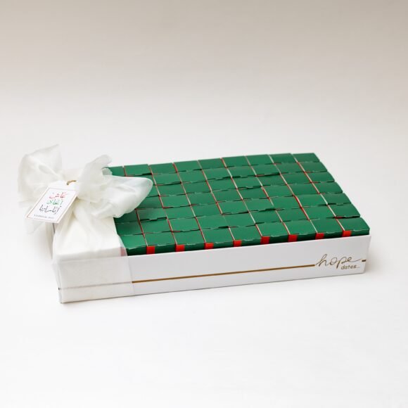 63 small box with one date in each